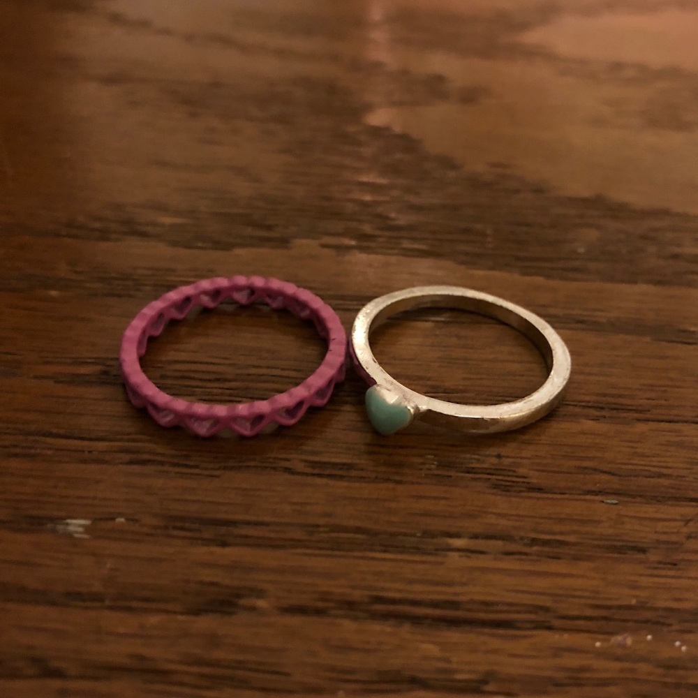 Two Heart Rings